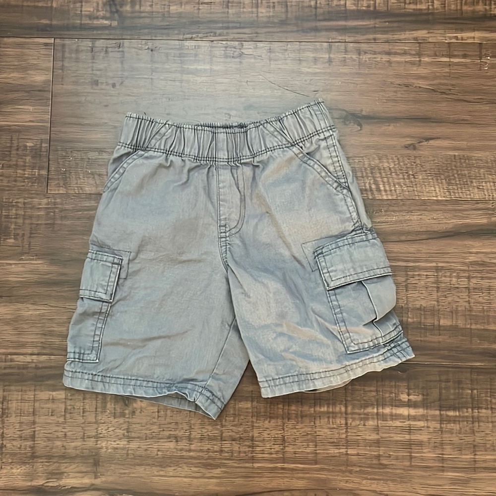 3T CP Grey Cargo Shorts